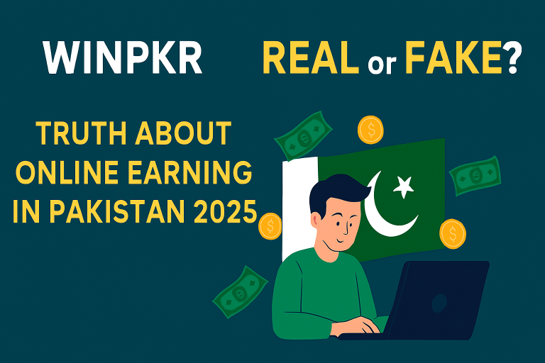 Is Winpkr Real or Fake? Truth About Online Earning in Pakistan 2025